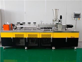 Twin Screw Extruder With Optional Air Or Water Cooling